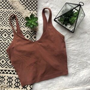 lululemon align tank ancient copper